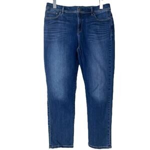 Chico’s Jeans So Slimming Girlfriend Crop Mid Rise Women’s Size 8 | Chico’s 1R